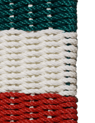 Rope Doormat - Italian Flag - Our Boat House