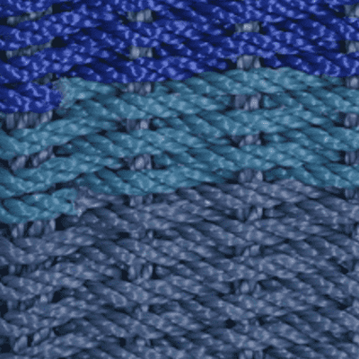 Rope Doormat - Ocean Coastal Stripe - Our Boat House