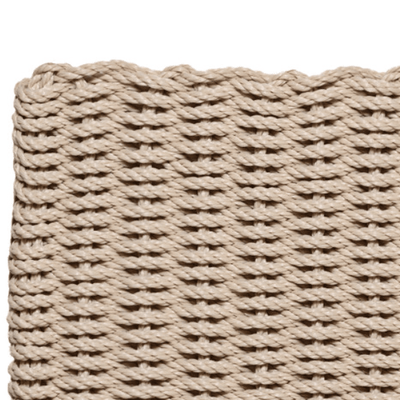 Rope Doormat - Palomino Tan Solid - Our Boat House