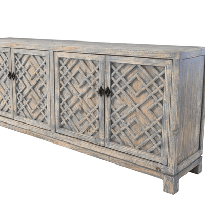 Rosemary Beach Blue - Wash Sideboard - Our Boat House
