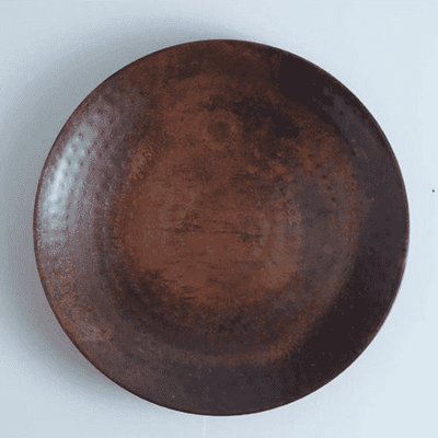 Round Copper Wall Plate Decor - Our Boat House