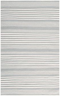 Rugby Stripe Indoor/Outdoor Rug - Light Blue - Our Boat House