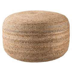 Sabal Jute Extra Large Pouf - Our Boat House