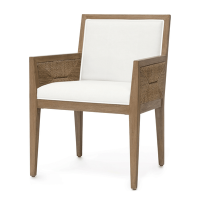 Sacramento Dining Arm Chair - Natural - Our Boat House