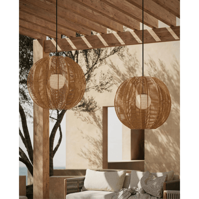 Sag Harbor Fluted Outdoor Pendant - Our Boat House