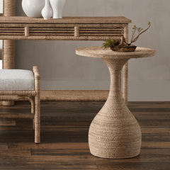 Sala Abaca Rope Side Table - Our Boat House