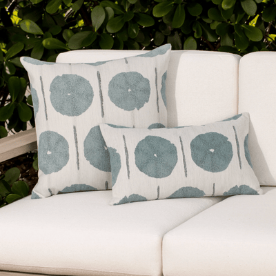 Salinity Beach Indoor/Outdoor Pillow - Mist - Our Boat House