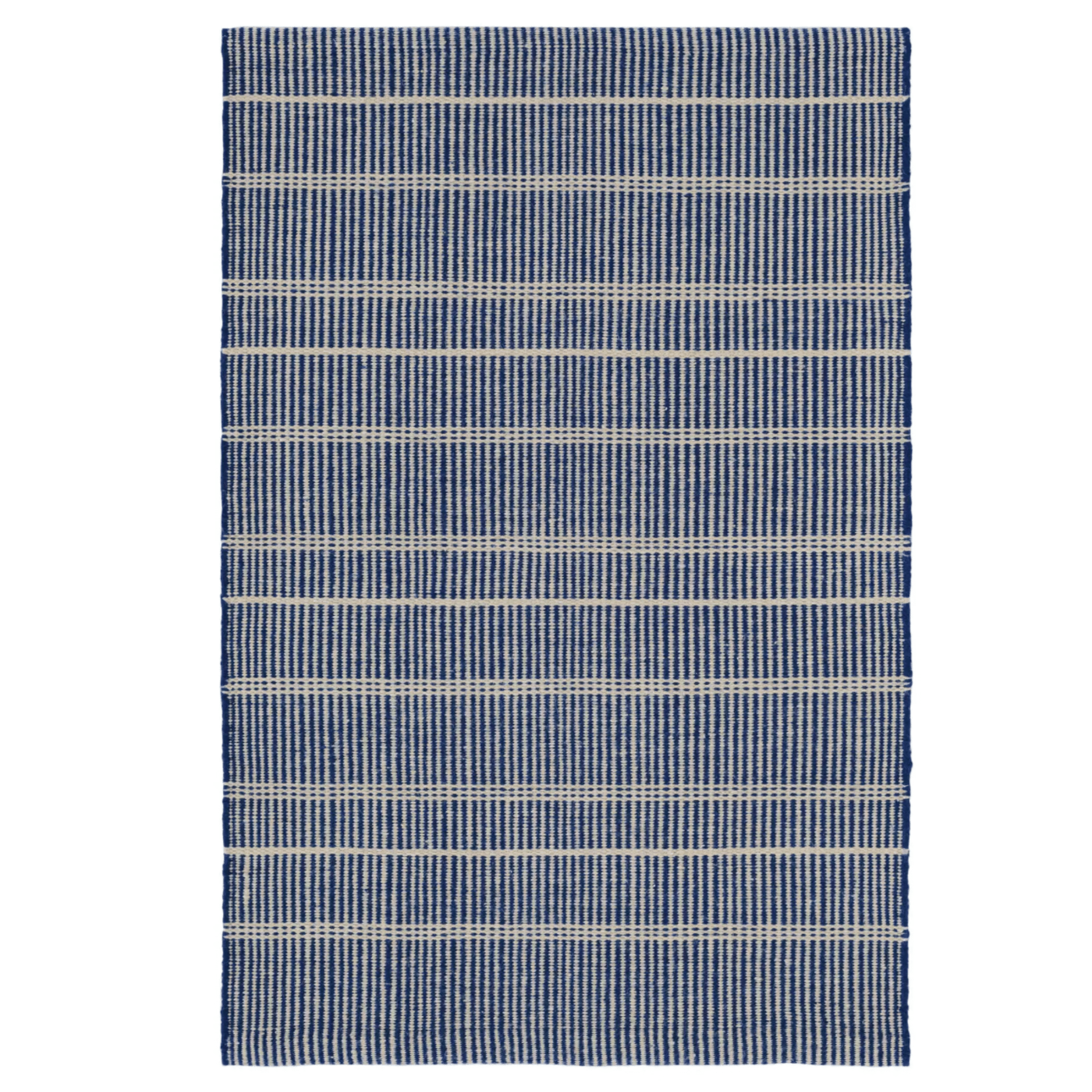 Samson Handwoven Indoor/Outdoor Rug - Navy - Our Boat House