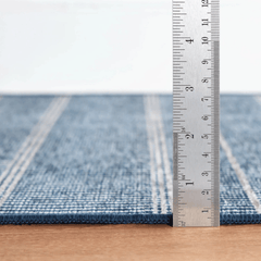 Samson Machine Washable Rug -Navy - Our Boat House