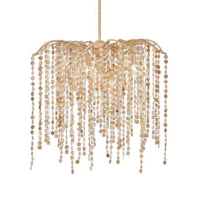 San Salvador Island Coco Shell Chandelier - Our Boat House