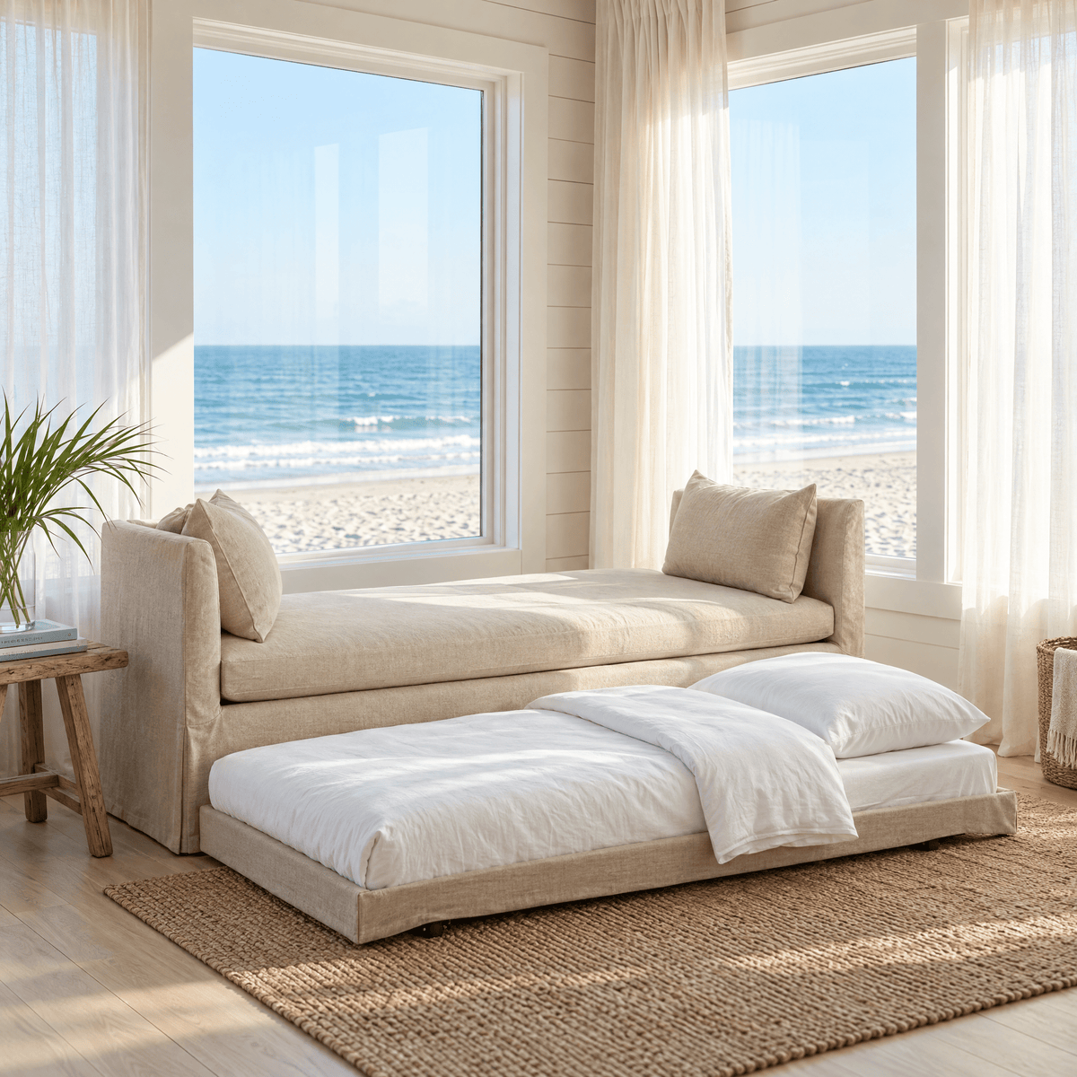 Santa Anna 78in Slipcovered Daybed - Our Boat House