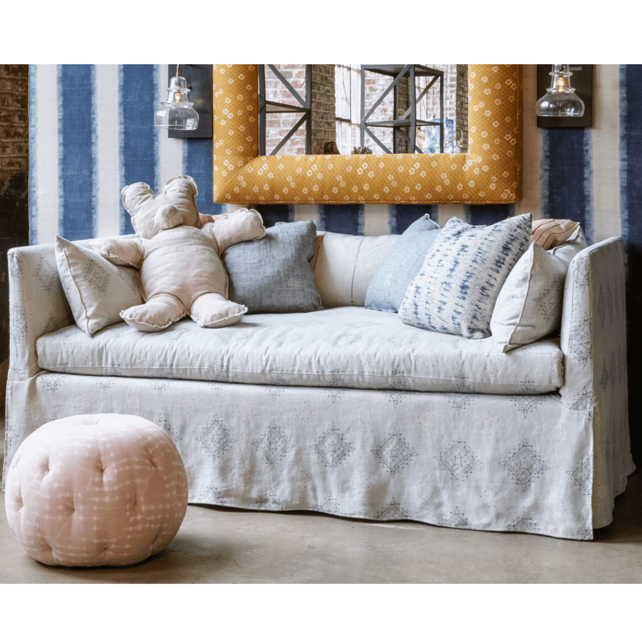 Santa Anna 78in Slipcovered Daybed - Our Boat House