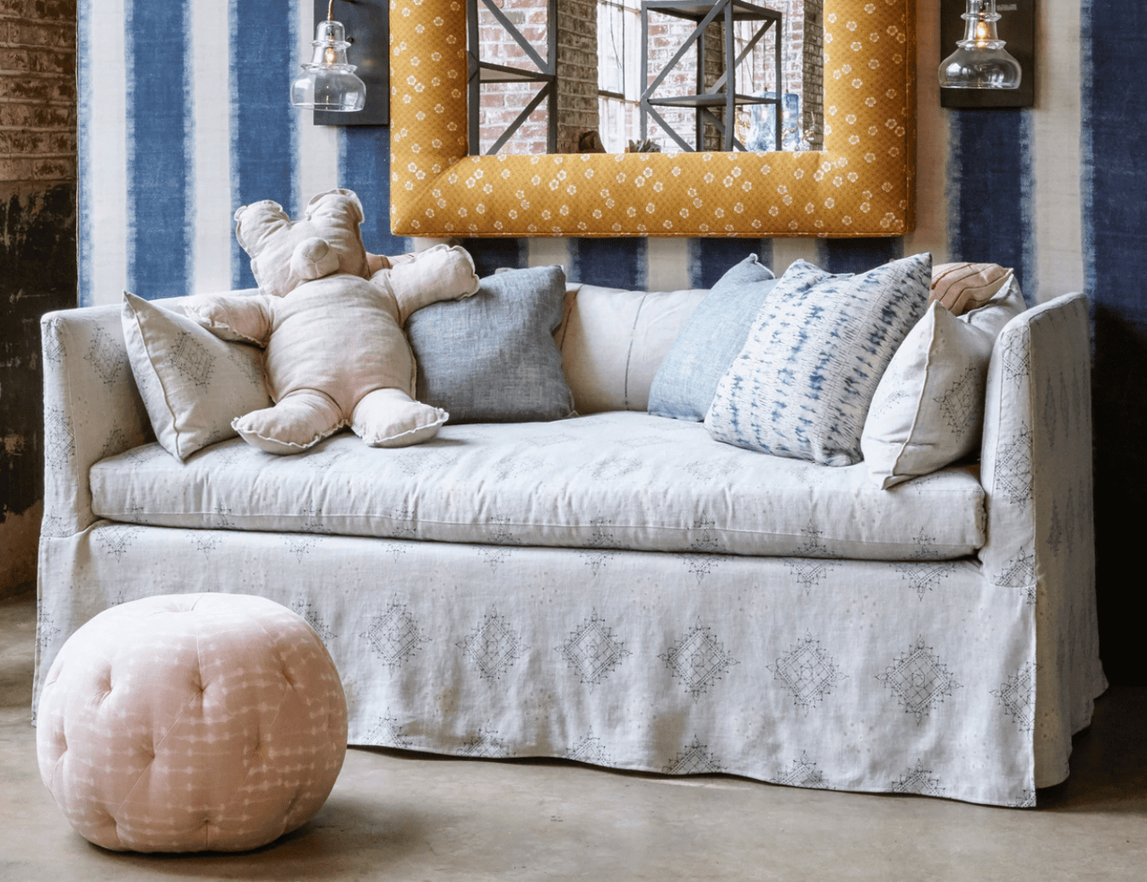 Santa Anna 78in Slipcovered Daybed - Our Boat House