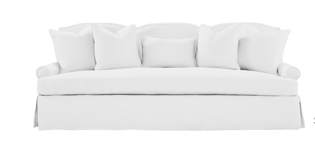 Santa Clara Slipcovered Sofa - Our Boat House