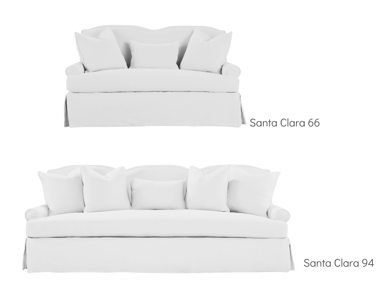 Santa Clara Slipcovered Sofa - Our Boat House