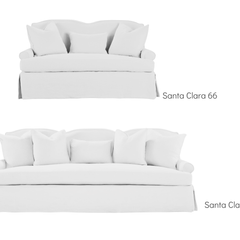 Santa Clara Slipcovered Sofa - Our Boat House