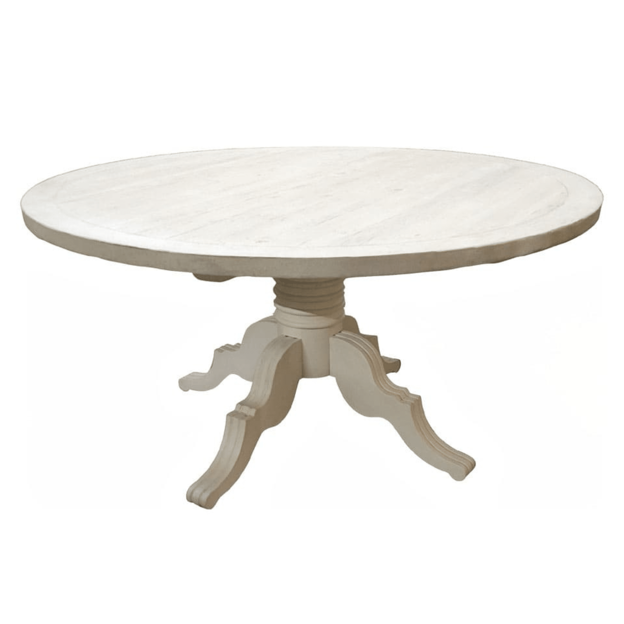 Santa Rosa Whitewash Dining Table - Our Boat House