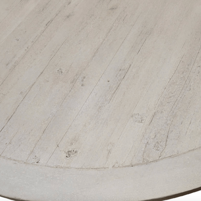 Santa Rosa Whitewash Dining Table - Our Boat House