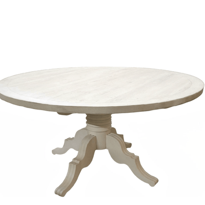 Santa Rosa Whitewash Dining Table - Our Boat House