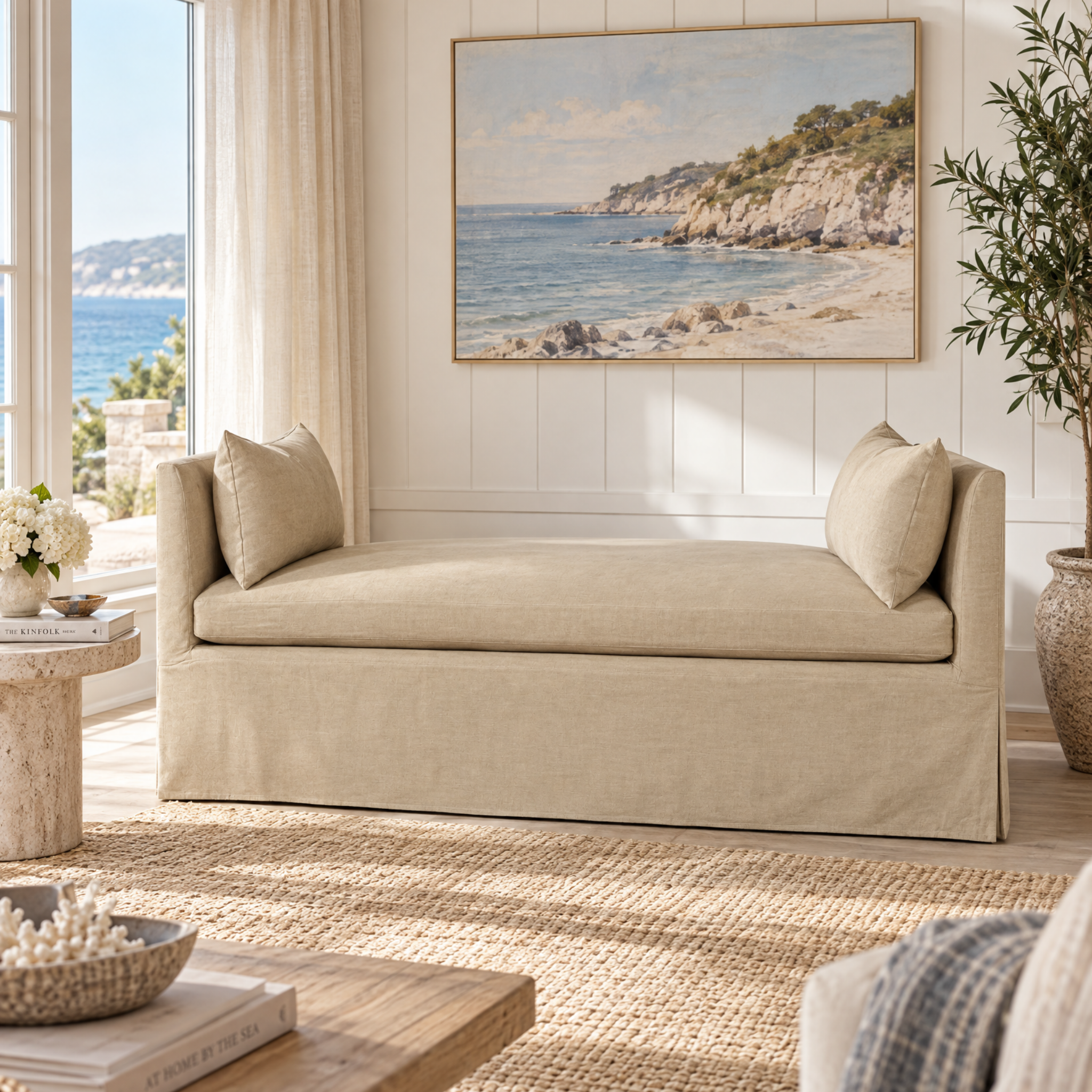 Santa Anna 78in Slipcovered Daybed