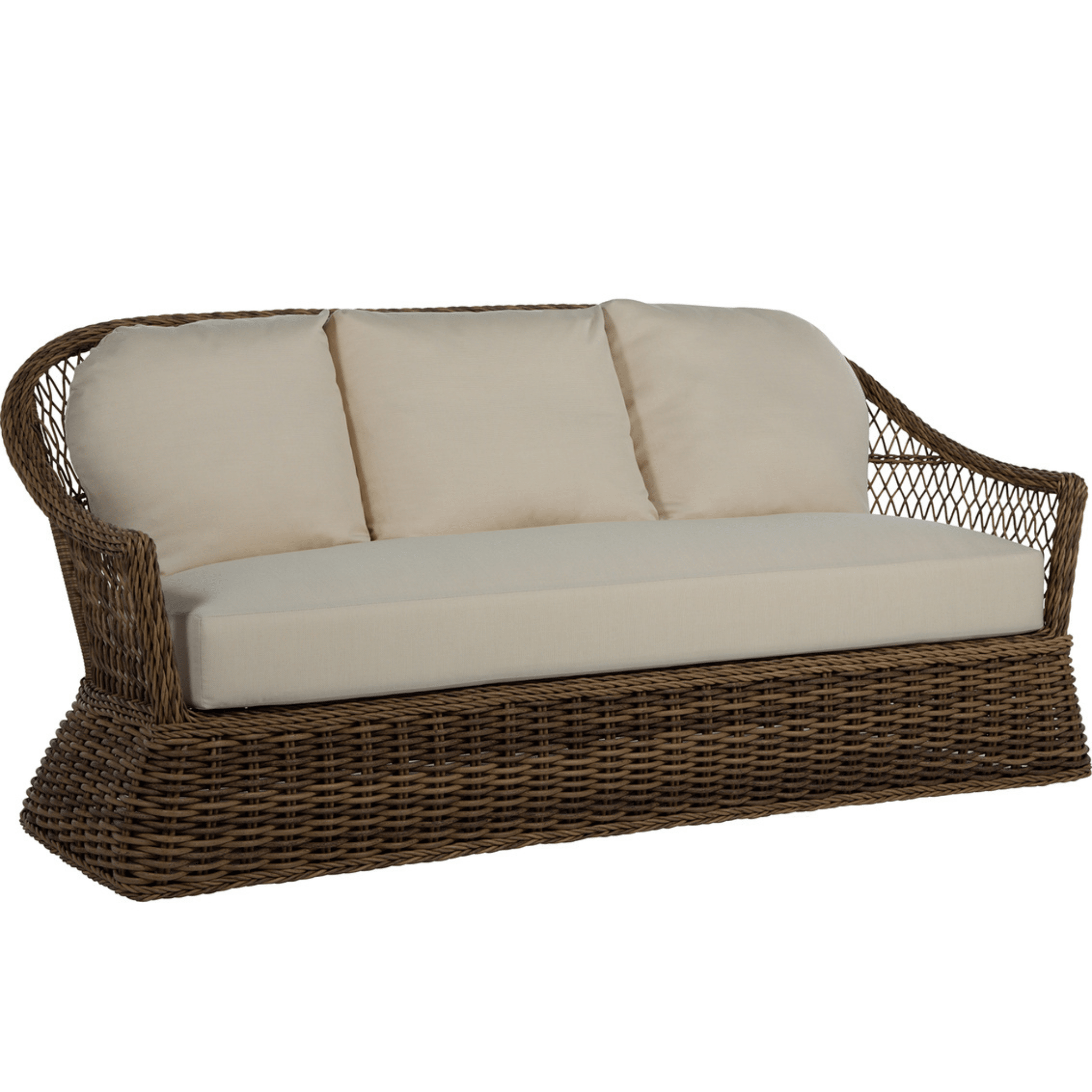 Sarasota Outdoor Wicker Sofa - Raffia - Our Boat House
