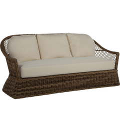 Sarasota Outdoor Wicker Sofa - Raffia - Our Boat House