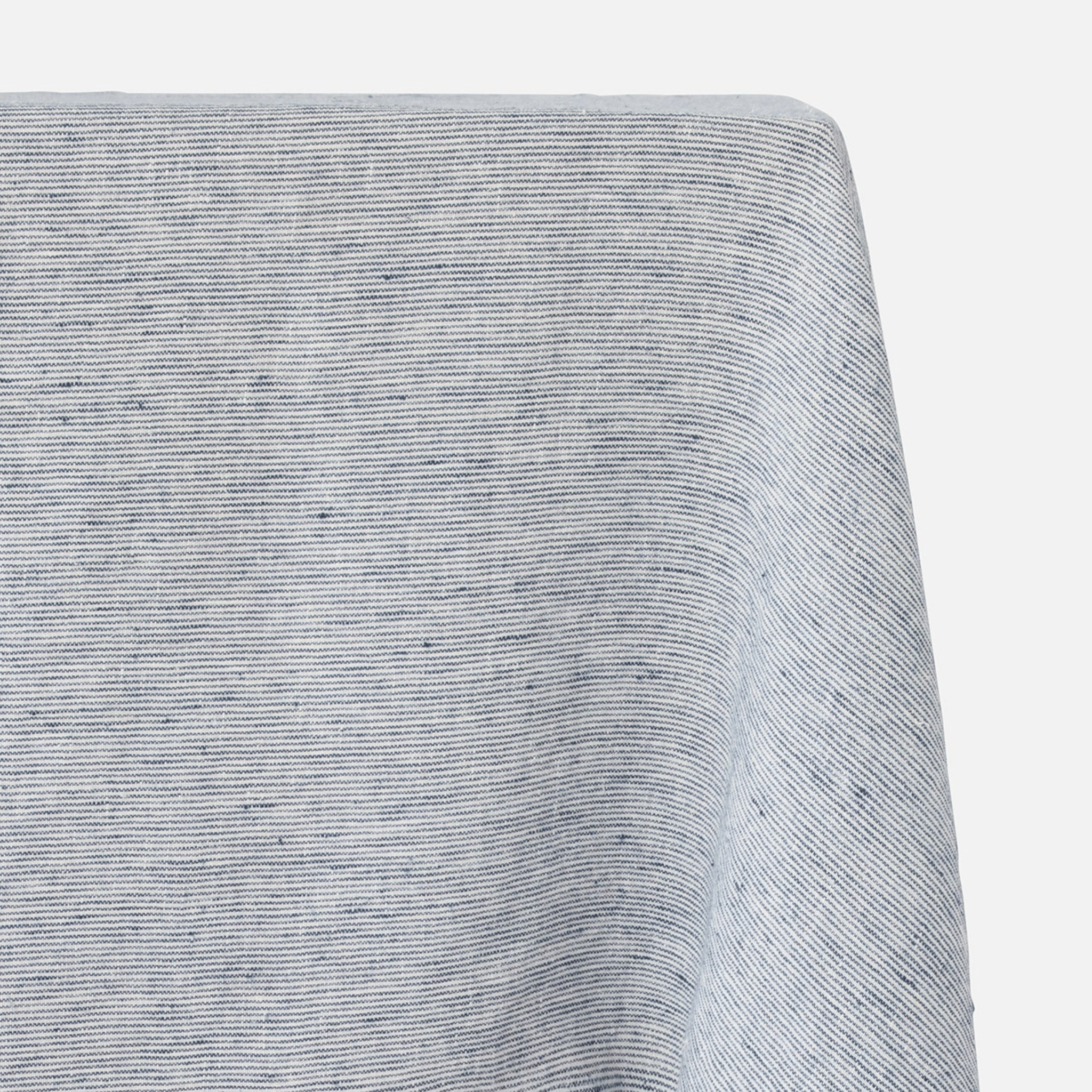 Saunton Navy & White Tablecloth - Our Boat House