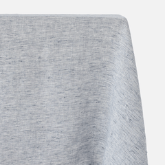 Saunton Navy & White Tablecloth - Our Boat House