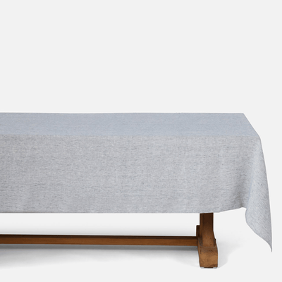 Saunton Navy & White Tablecloth - Our Boat House