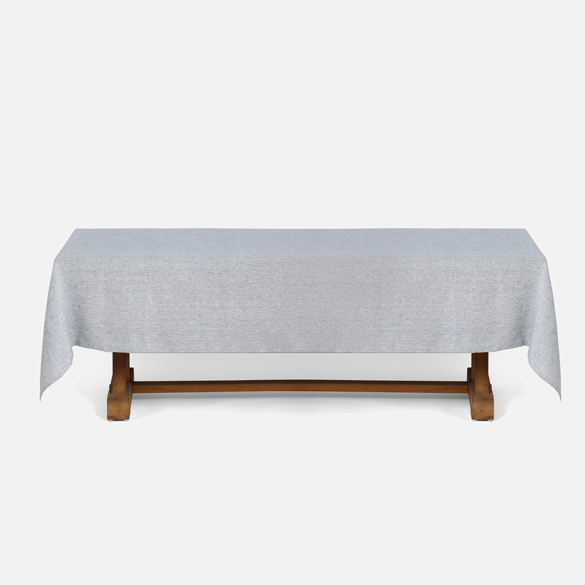 Saunton Navy & White Tablecloth - Our Boat House