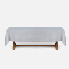 Saunton Navy & White Tablecloth - Our Boat House