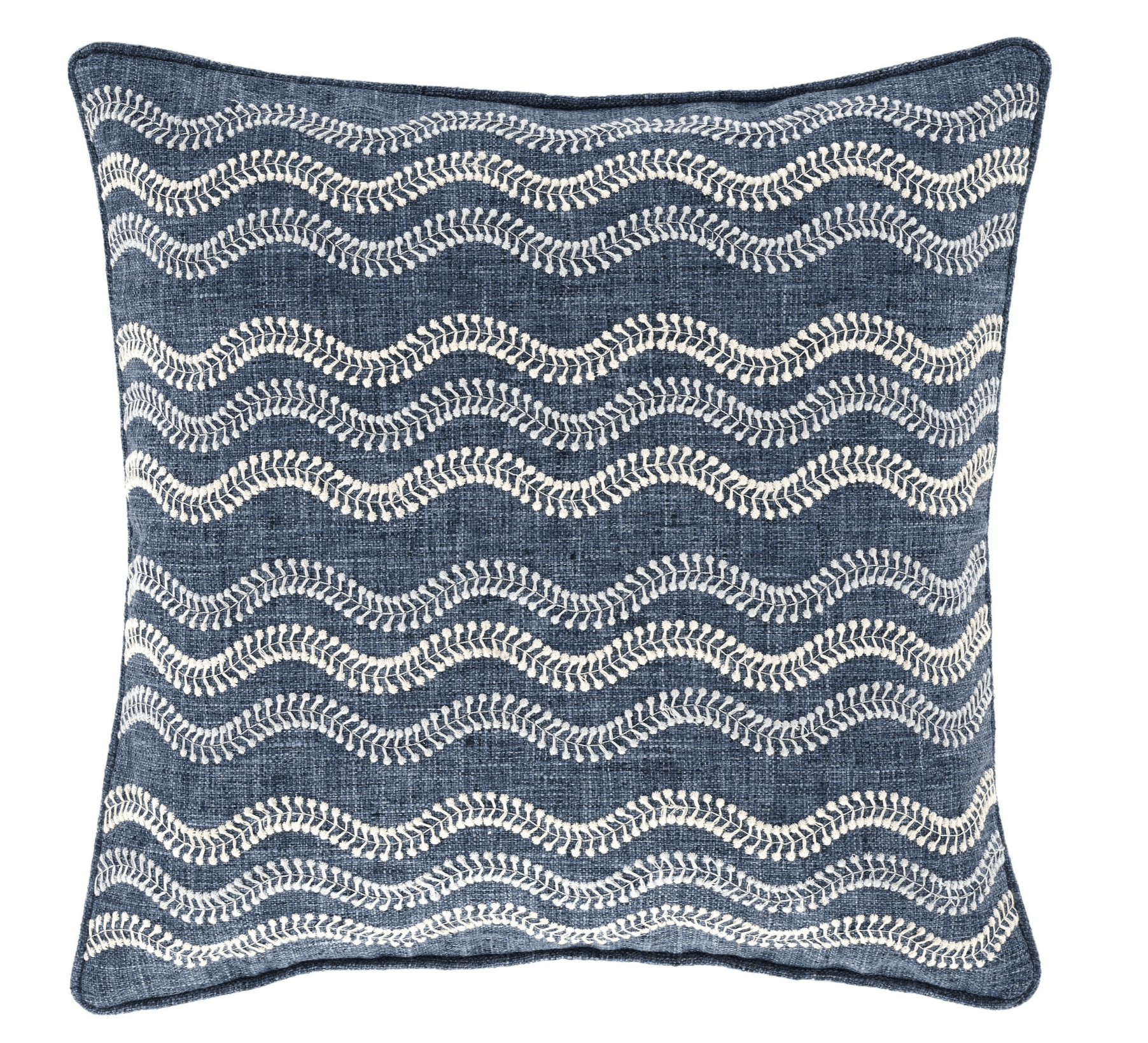 Scout Embroidered Indoor/Outdoor Decorative Pillow Covers - Four Colors - Our Boat House