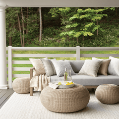 Scout Embroidered Indoor/Outdoor Decorative Pillow Covers - Four Colors - Our Boat House