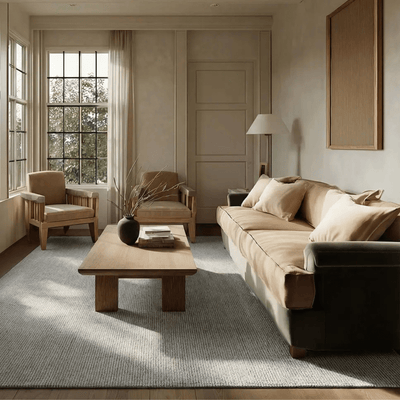 Seabrook Texture Rug - Grey - Our Boat House
