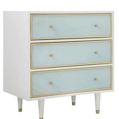 Seaglass Bedside Chest - Our Boat House