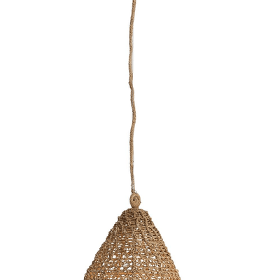 Seagrass Teardrop Pendant - STOCK FLOOR SAMPLE - Our Boat House