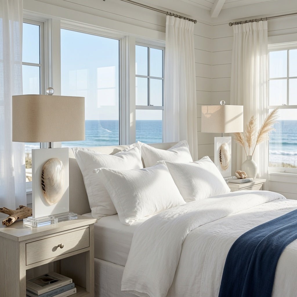 Seashell Table Lamp - Our Boat House