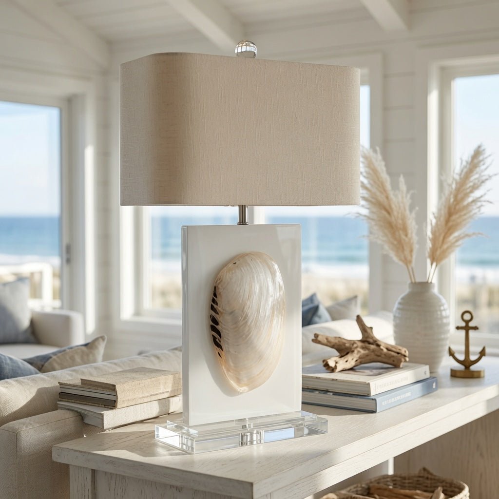 Seashell Table Lamp - Our Boat House