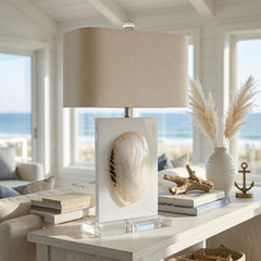 Seashell Table Lamp - Our Boat House