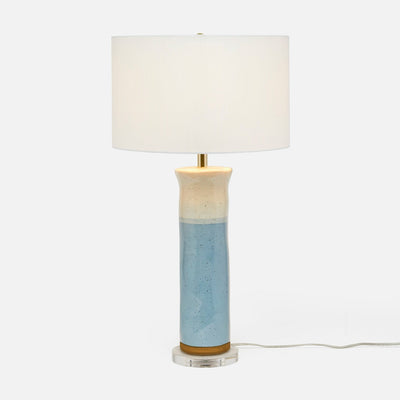 Seaside Blue Lamp - Our Boat House