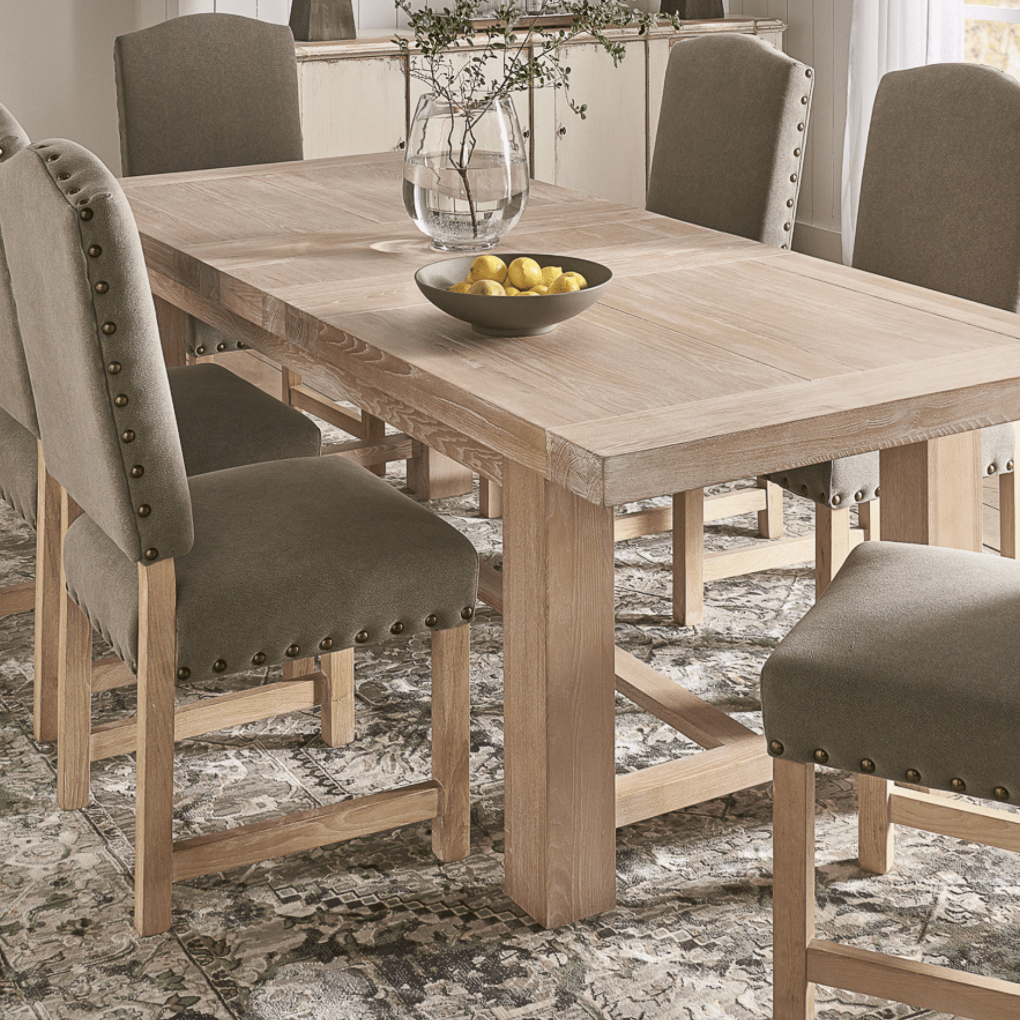Seaside Retreat Modern Extension Dining Table - coastal inspired home furnishing lifestyle