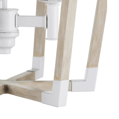 Sebastian Sandstone Lantern Chandelier - Two Sizes - Our Boat House