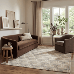 Senava Modern Geometric Washable Rug - Our Boat House