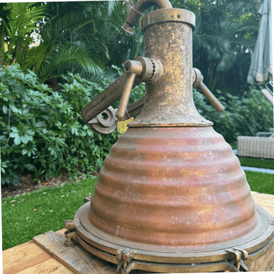 Ship's Cargo Weathered - 'Fox Light' Ribbed Copper(C) - CBF Sale - 1 left - Our Boat House