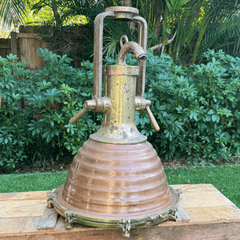 Ship's Cargo Weathered - 'Fox Light' Ribbed Copper(D) - CBF Sale - 1 left - Our Boat House