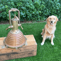 Ship's Cargo Weathered - 'Fox Light' Ribbed Copper(D) - CBF Sale - 1 left - Our Boat House