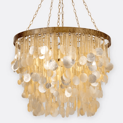 Shira Capiz Shell Chandelier - Our Boat House