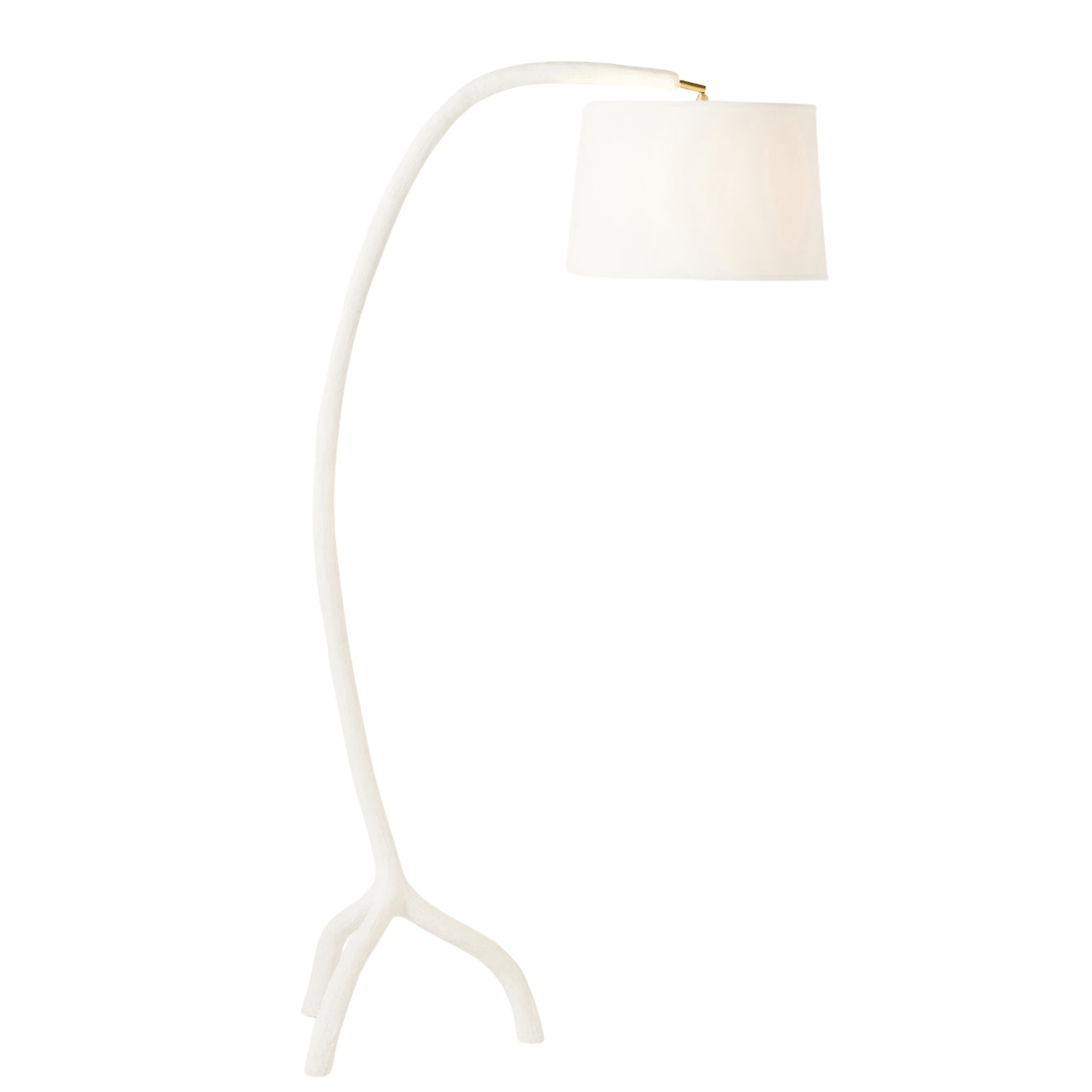 Shona Arc White Floor Lamp - Our Boat House