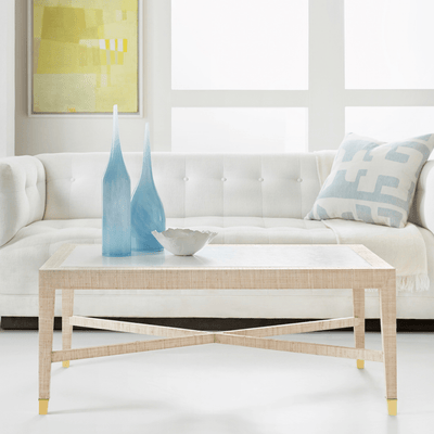 Shoreline Quartz Rectangular Coffee Table - Our Boat House