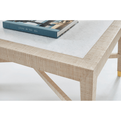 Shoreline Quartz Rectangular Coffee Table - Our Boat House